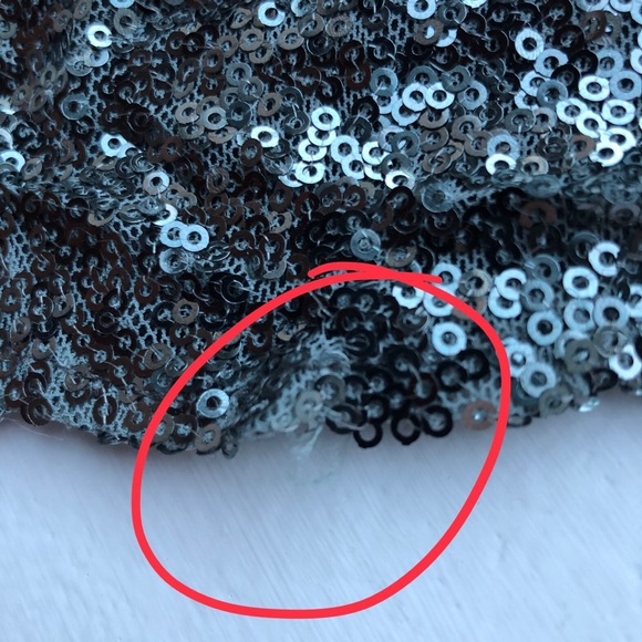 Dessy After Six Dress 6784 Stardust Size 8 - Picture 4 of 5